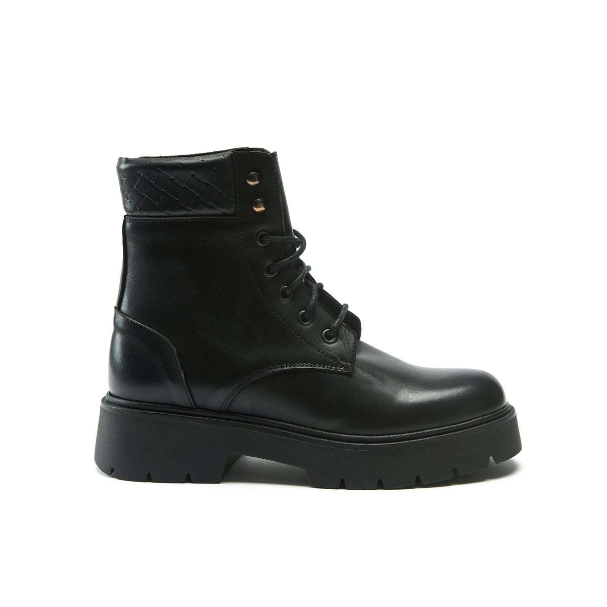 Derby ankle boot black – Frank Daniel