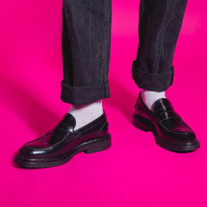 Penny loafer black