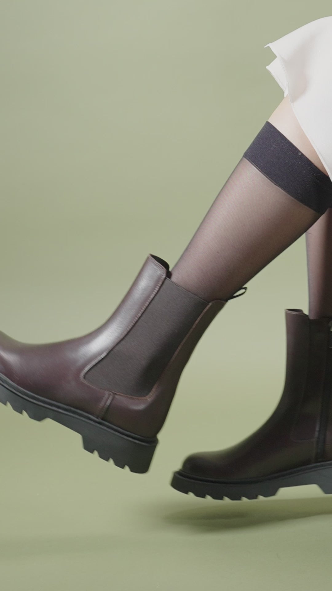 Chelsea boot dark brown