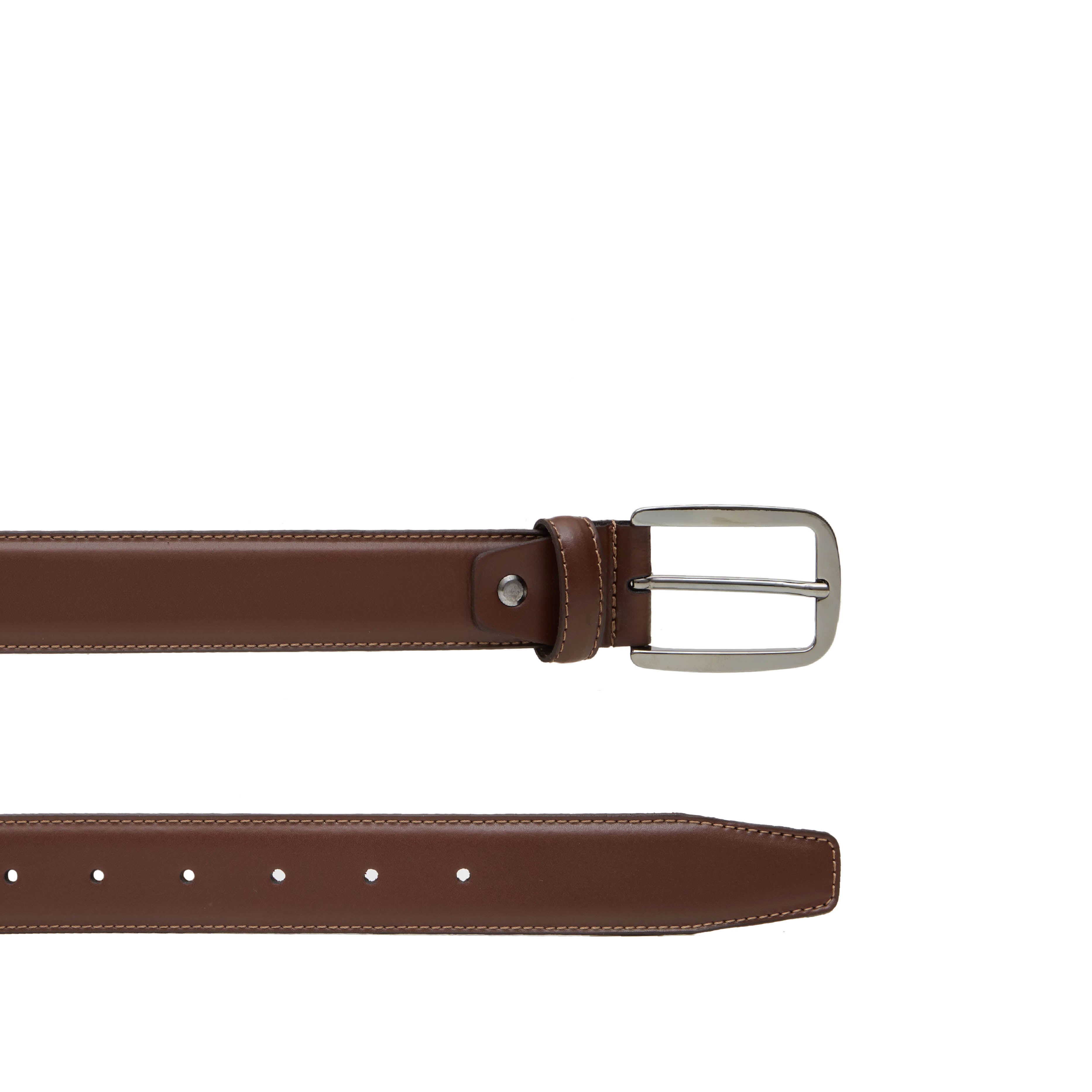 Plain brown belt