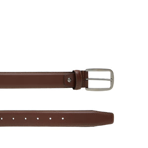 Plain brown belt