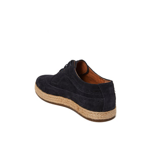 Wing cap derby navy