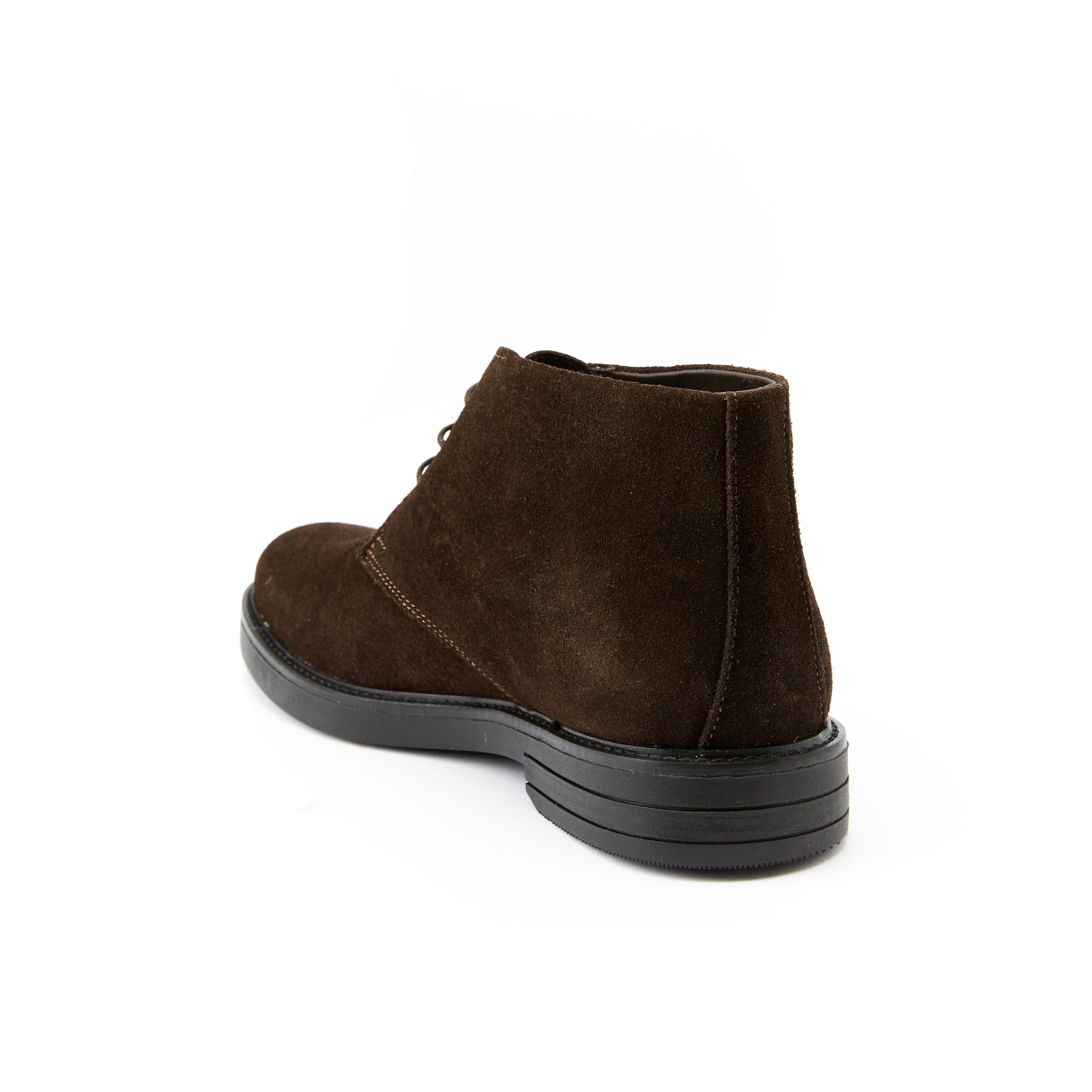 Plain chukka boot dark brown
