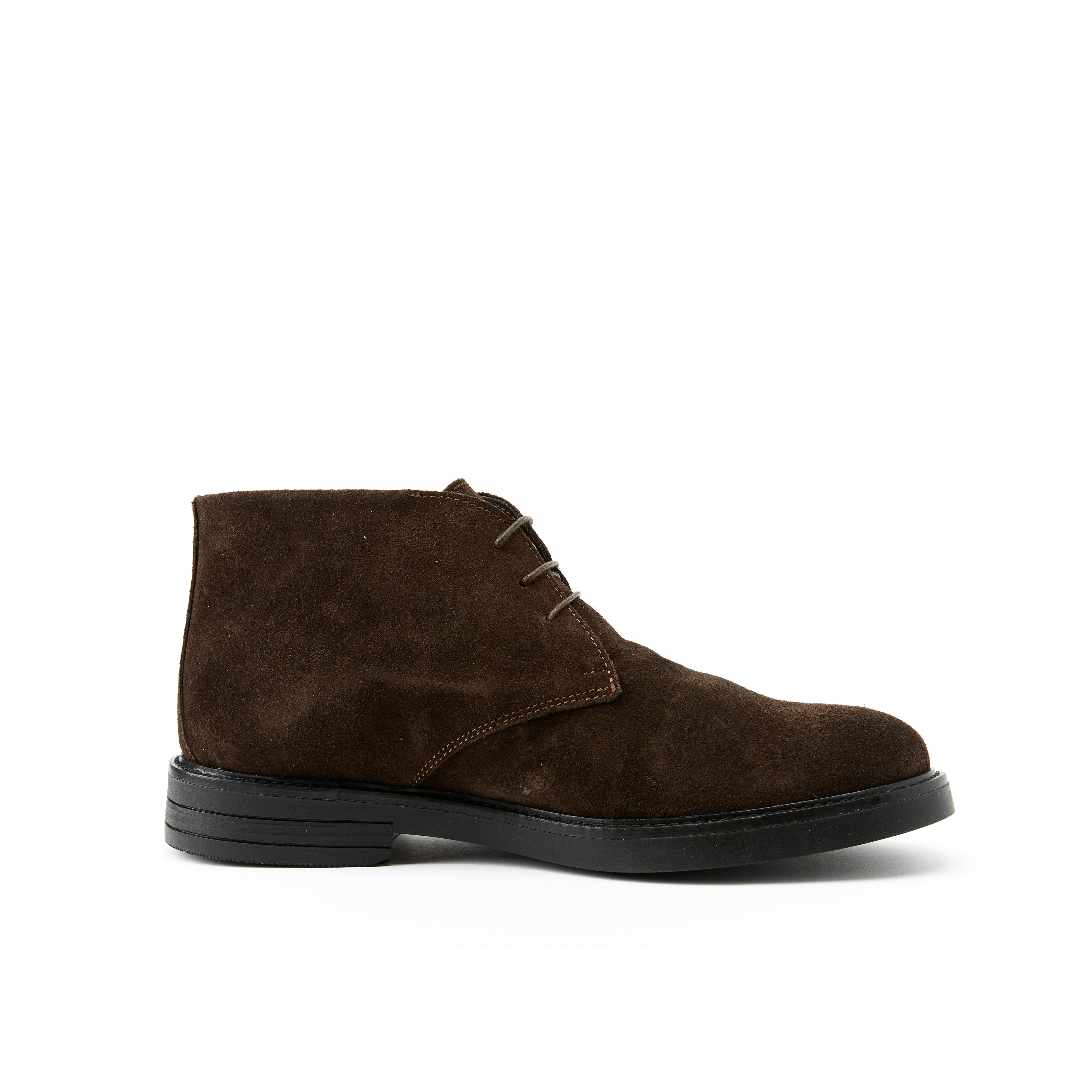 Plain chukka boot dark brown