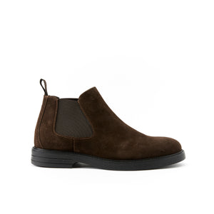 Plain chelsea boot dark brown