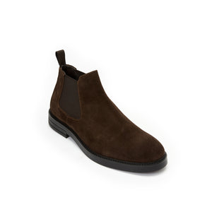 Plain chelsea boot dark brown