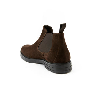 Plain chelsea boot dark brown