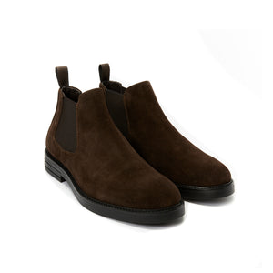 Plain chelsea boot dark brown