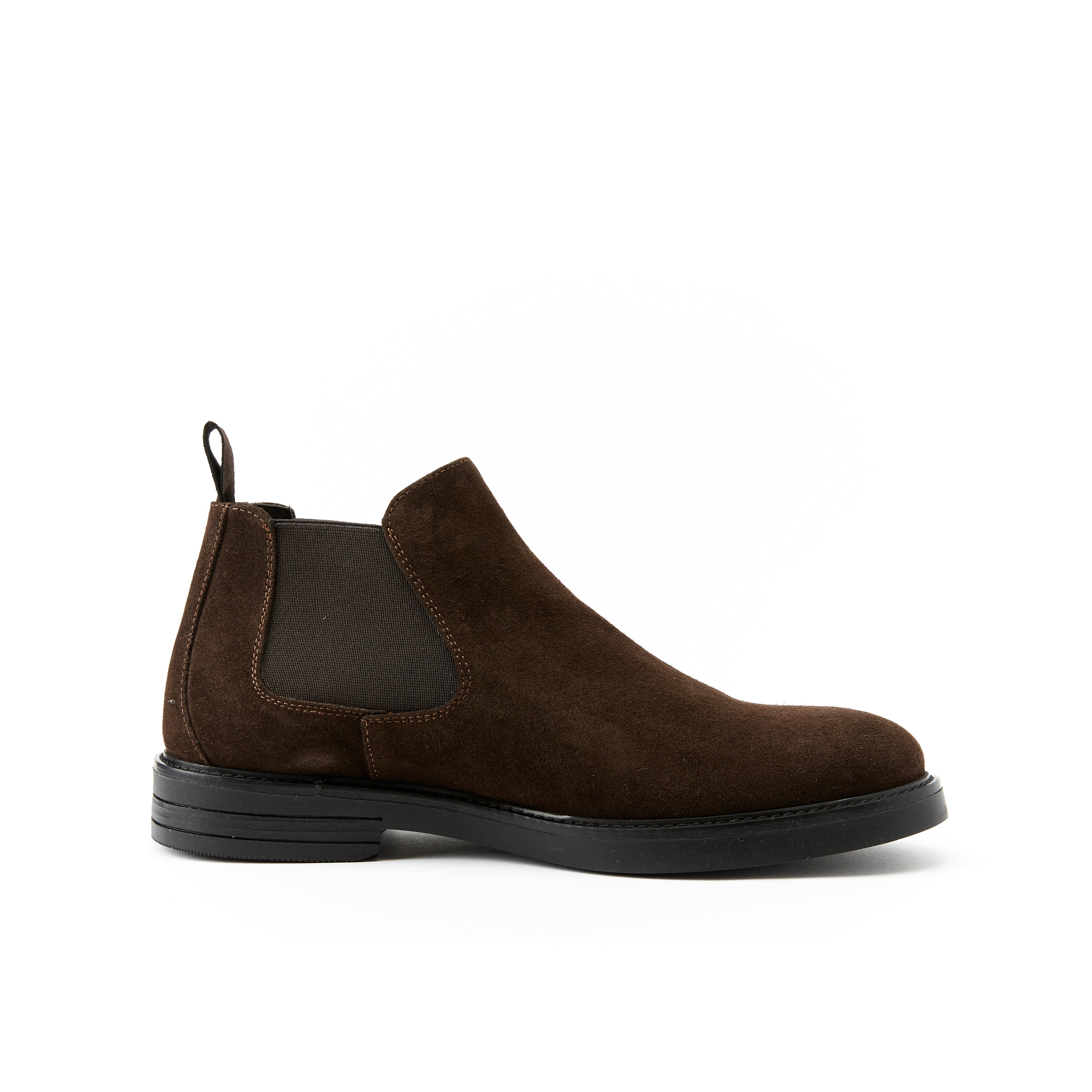Plain chelsea boot dark brown