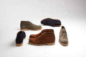 Chukka boot navy