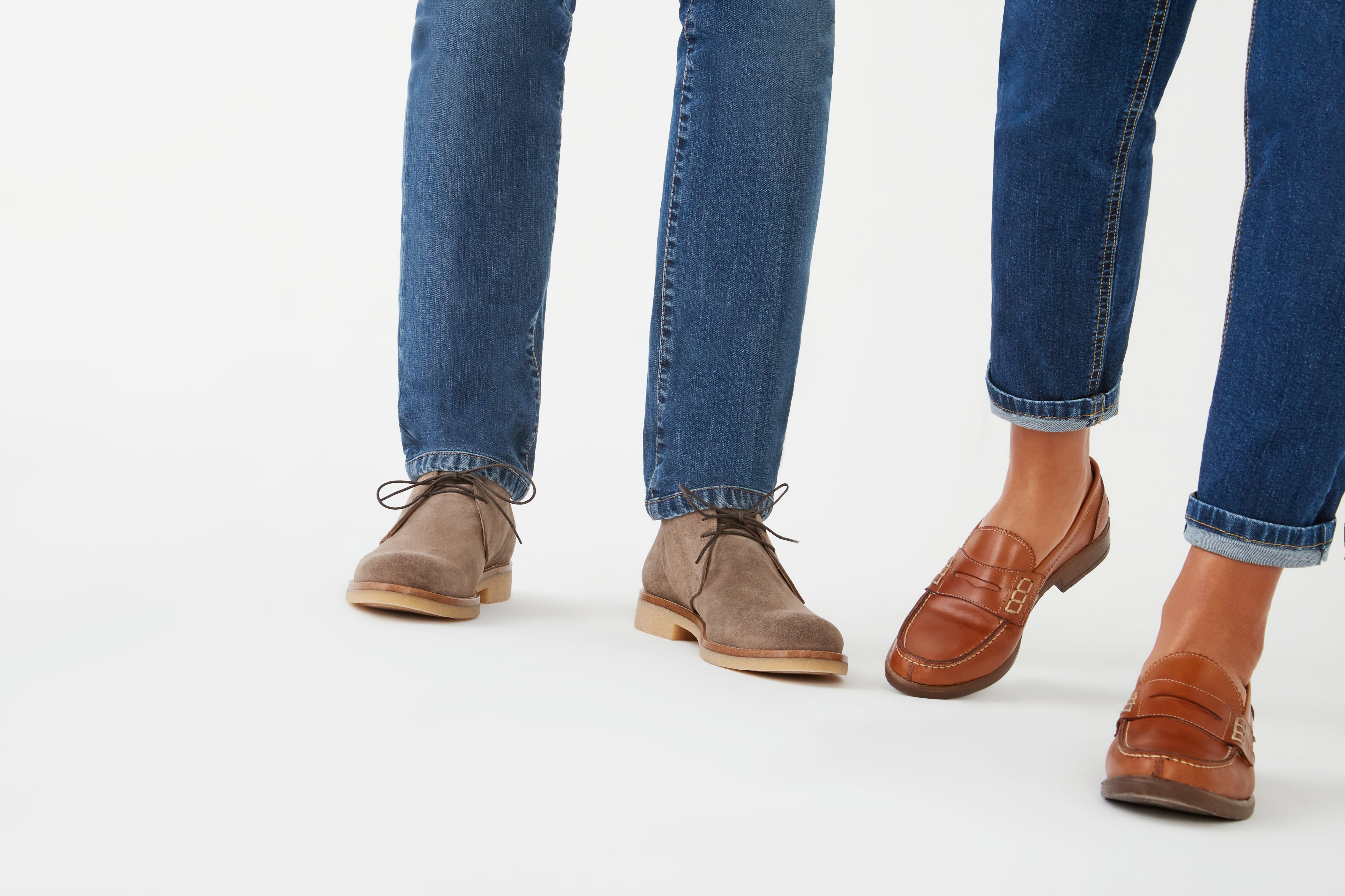 Penny moccasin tan brown