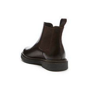 Plain chelsea boot dark brown