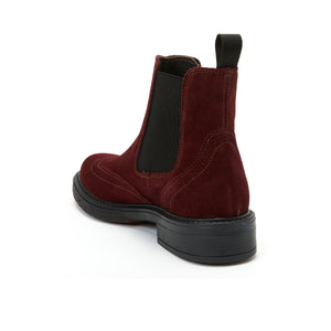 Wing cap chelsea boot bordeaux