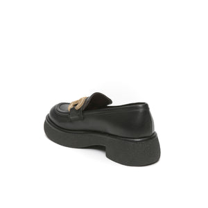 Chunky bit moccasin black