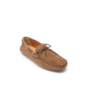 Laced moccasin brown