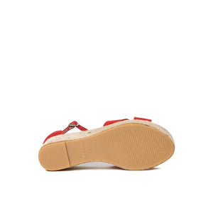 Sandal orange red